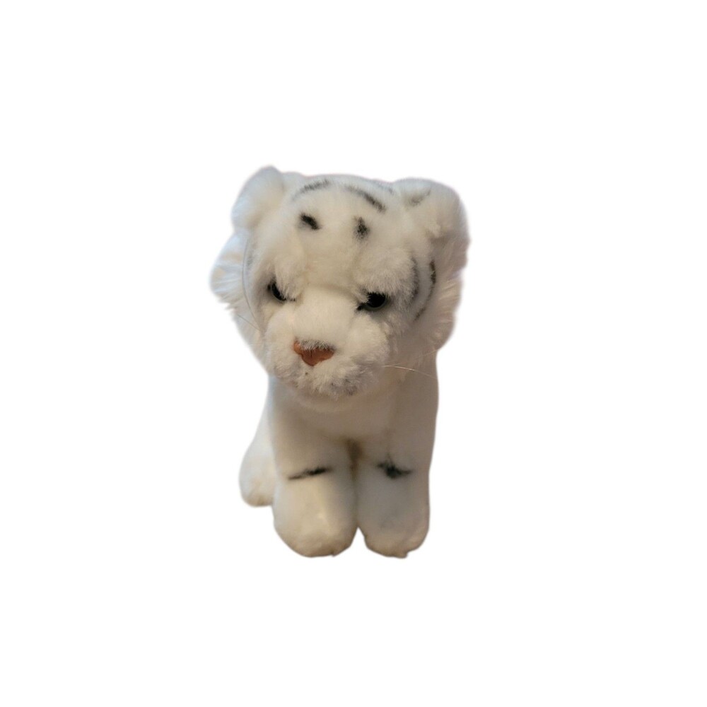 Vintage WWF Toys R Us  Sitting Siberian Tiger Cub Plush Stuffed Animal 7"